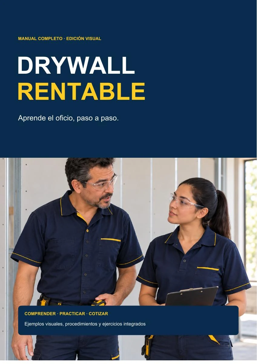 Tablet con la portada de Drywall Rentable